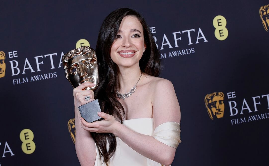 Mikey Madison ganó el BAFTA en la categoría de mejor actriz. Foto: AP.