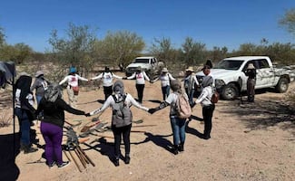 Asciende a 53 la cifra de osamentas halladas en fosas clandestinas en Guaymas, Sonora; colectivos intensifican búsqueda en Sonora