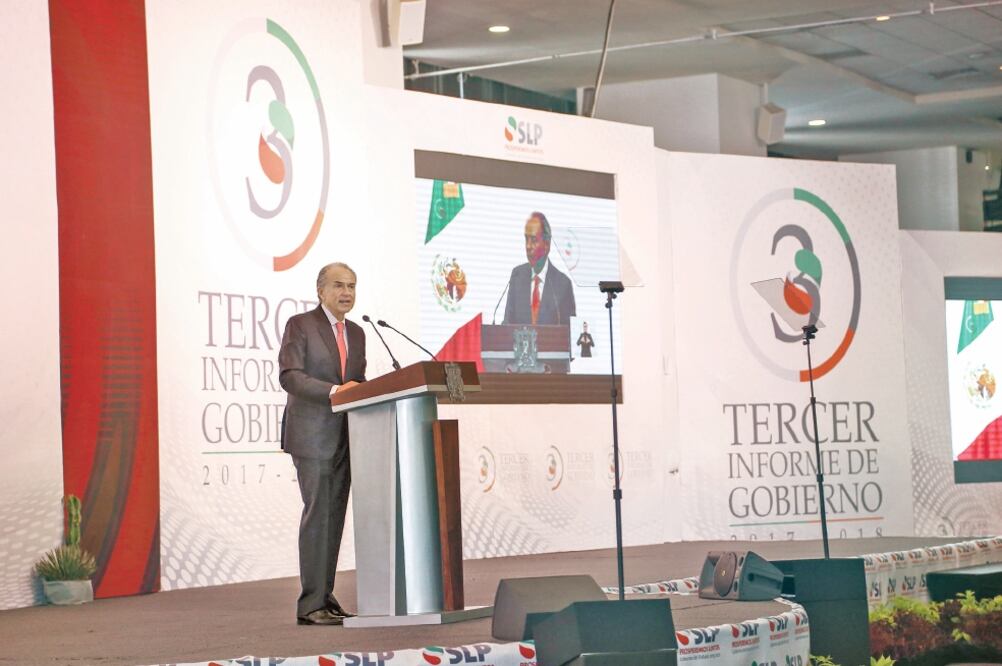 El gobernador Juan Manuel Carreras dijo que con la contribución de todos los sectores, “la economía se desarrolla por encima de la media nacional”.