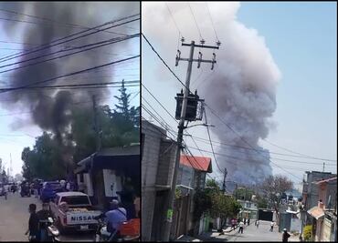 Tultepec: hasta el momento, se desconoce el origen de la explosión en bodega que almacenaba pirotecnia