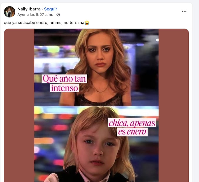 Los mejores memes que dejó enero eterno. Foto: Captura de pantalla