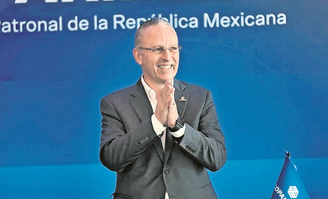 José Medina Mora, presidente de la Coparmex, reveló su entusiasmo por continuar en su cargo. Foto: Archivo/ EL UNIVERSAL.