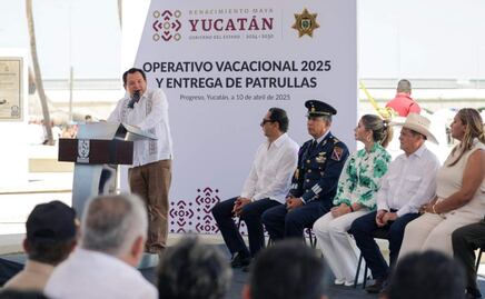 Joaquín Díaz Mena encabeza inicio de operativo Semana Santa 2025 en Yucatán; esperan que vacaciones transcurran en paz