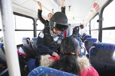 Fiscalía reporta 6 mil 80 asaltos en transporte público