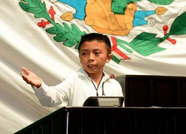 Diputado infantil reprocha "robo descarado" de Borge en Q. Roo