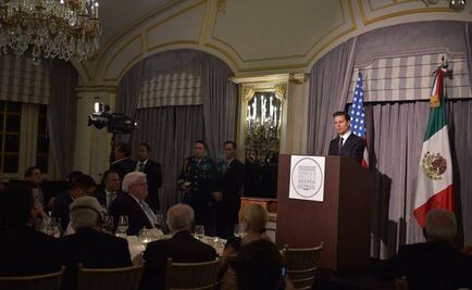 Peña: vínculos México-EU, por encima de toda coyuntura