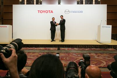 Toyota y Mazda construirán planta de mil 600 mdd en EU