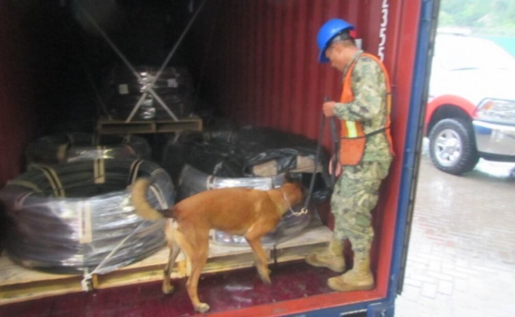 Marina asegura cargamento de clorhidrato de cocaína en Michoacán