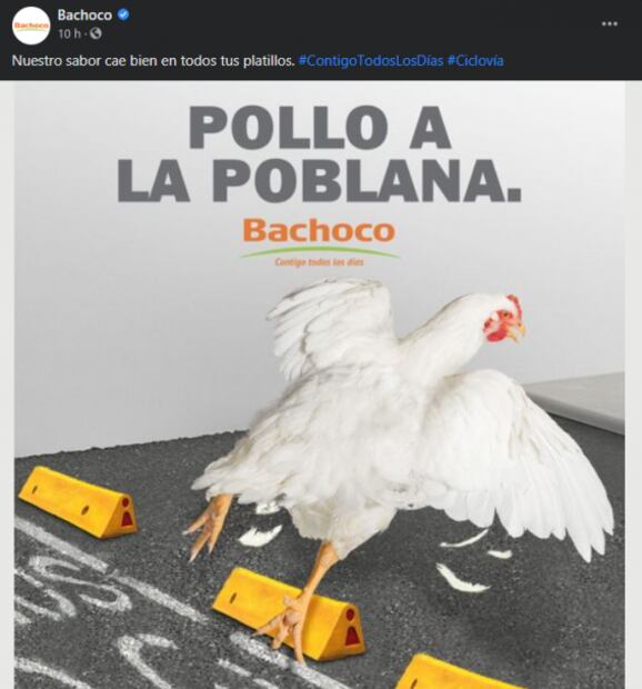 Con "Pollo a la poblana", Bachoco desata memes por publicidad sobre video viral