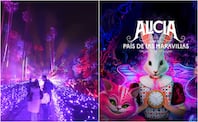 Alicia en el País de las Maravillas llega a CDMX con una experiencia inmersiva de luces y fantasía. Foto: Feverup