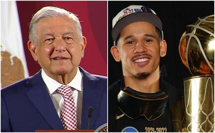 AMLO recibirá hoy a Juan Toscano, primer mexicano en ganar un titulo de la NBA 