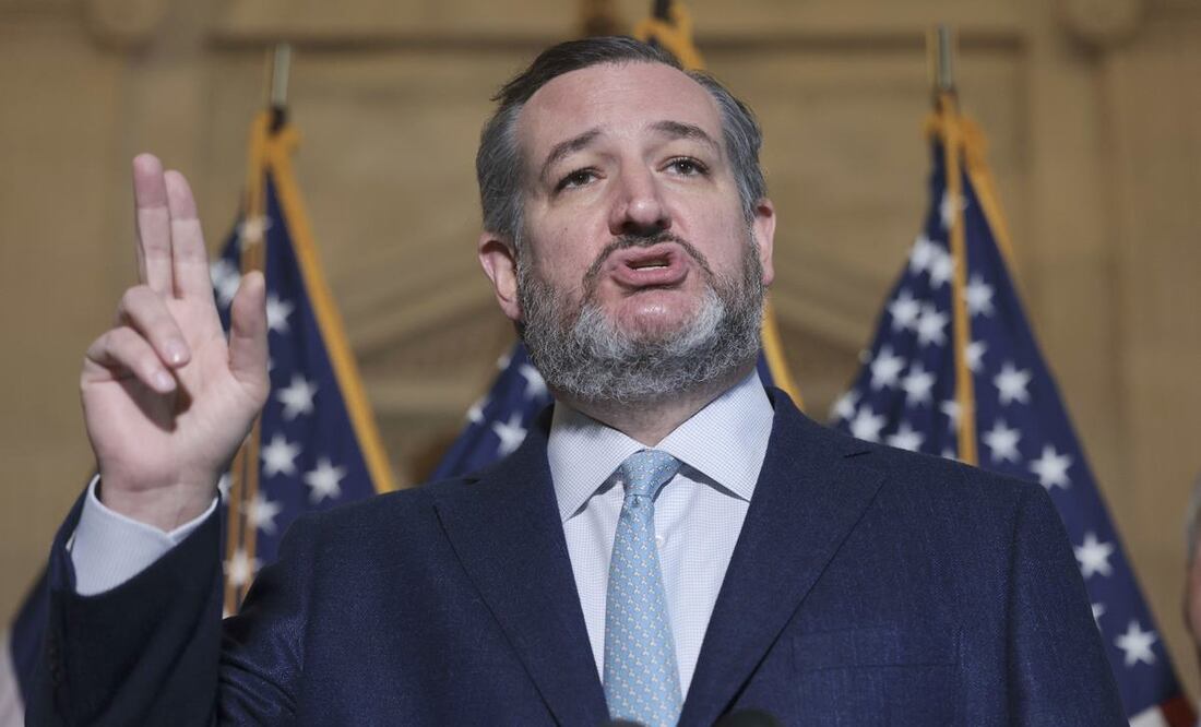Senador estadounidense, Ted Cruz. Foto: AFP