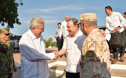 Gobernadores del Mar de Cortés piden aprobar reformas a las Fuerzas Armadas