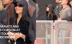 Zoë Kravitz se roba las miradas en el arranque de la gira de Harry Styles