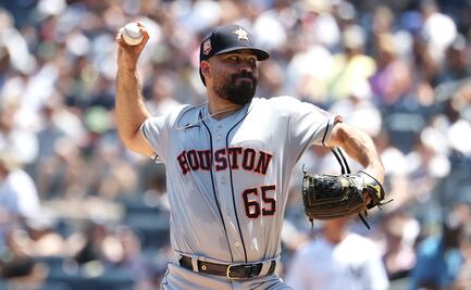 José Urquidy da cátedra contra los Yankees, pero no le alcanza