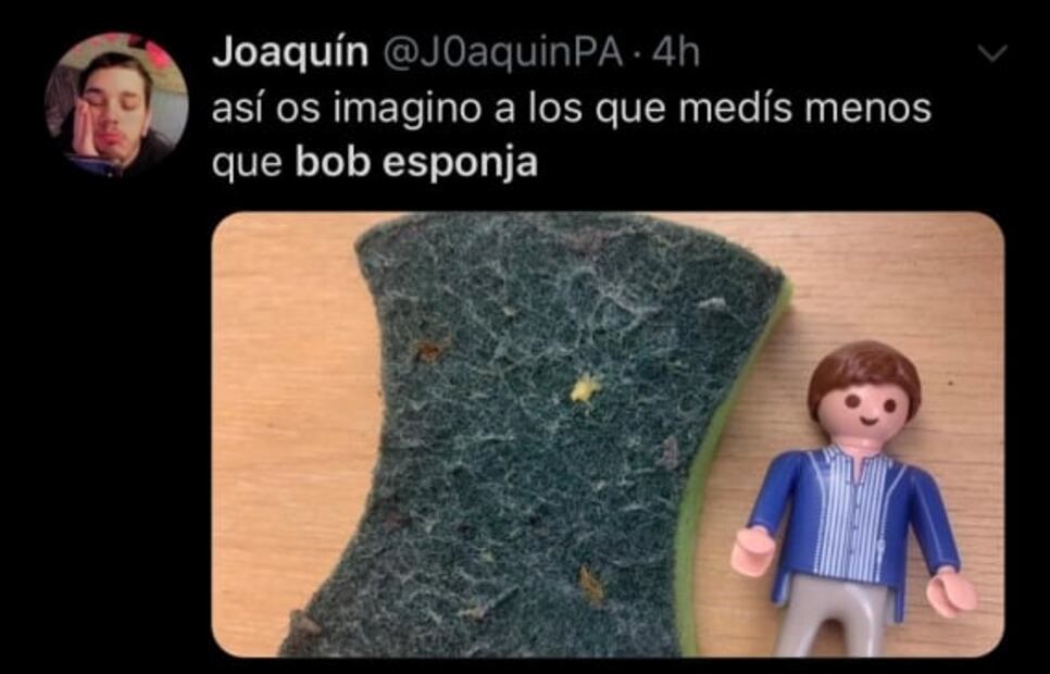 Estatura de Bob Esponja alborota las redes 