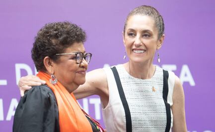 Claudia Sheinbaum salva a Ernestina Godoy, la invita a buscar senaduría