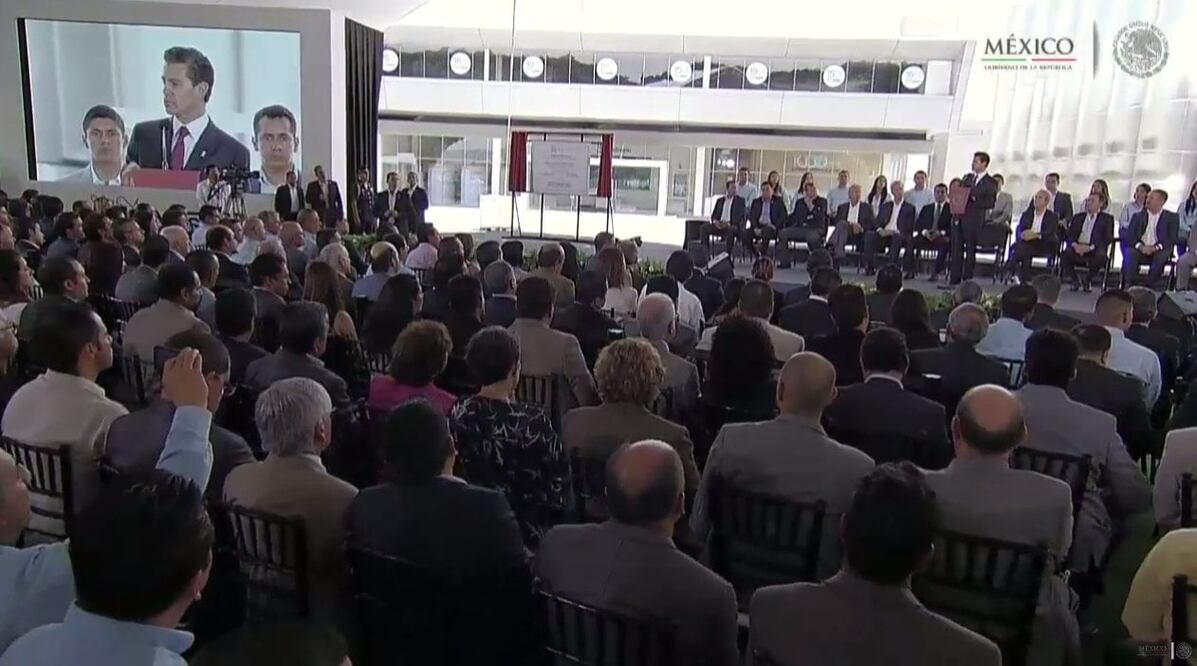 Imagen tomada del Twitter de Presidencia