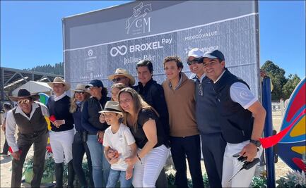 El jinete olímpico mexicano Nicolás Pizarro inauguró la Primera Copa Macaria