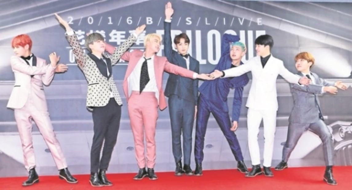 Este es el top 5 del k-pop