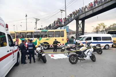 Microbús atropella a joven en Cetram Indios Verdes