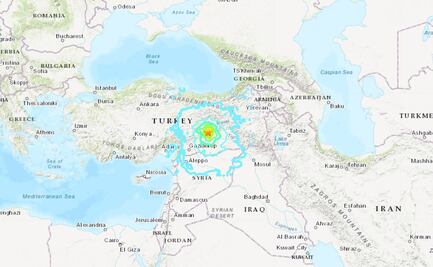 Reportan sismo de 6.8 de magnitud en Turquía