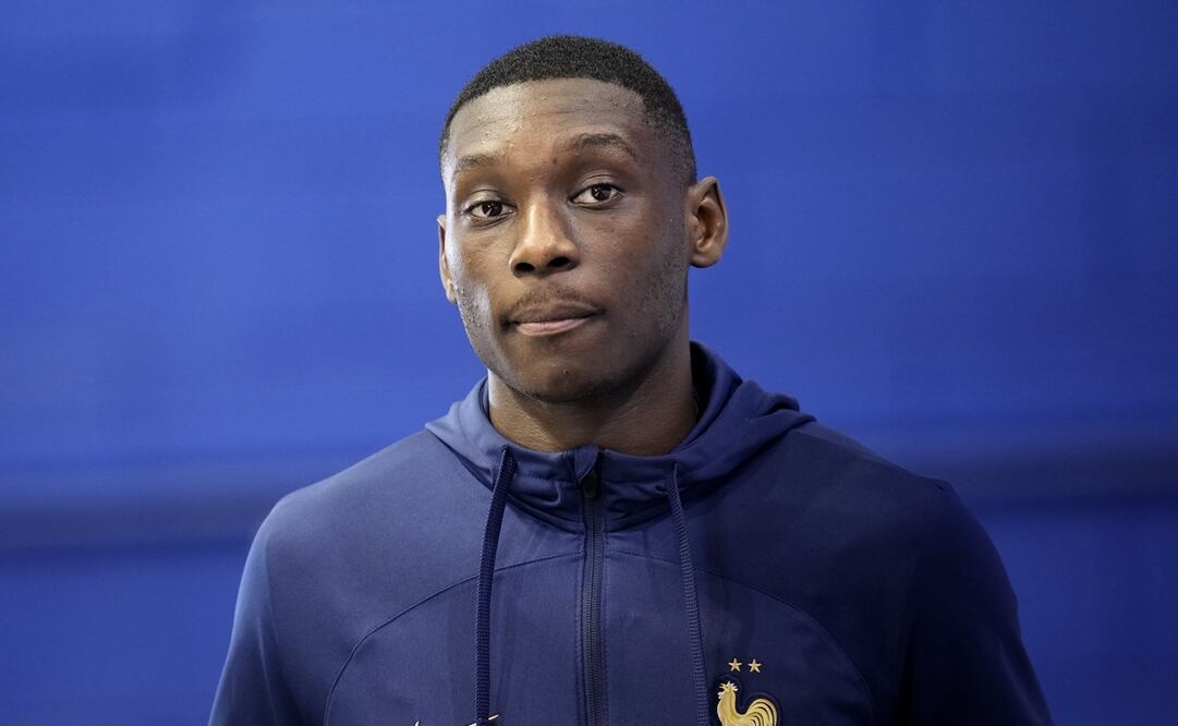 Kolo Muani en Qatar / FOTO: AP