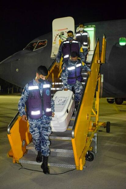 Llegan más vacunas contra Covid-19 de AstraZeneca a Sinaloa