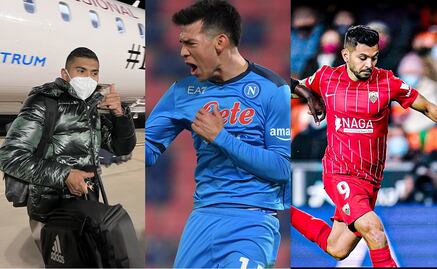 ¿Cuándo juegan los mexicanos que militan en equipos europeos?