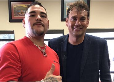 Faitelson presenta a su amigo Andy Ruiz y le envía mensaje a Cuauhtémoc Blanco