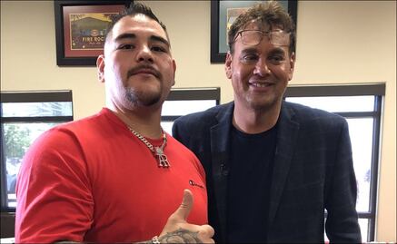 Faitelson presenta a su amigo Andy Ruiz y le envía mensaje a Cuauhtémoc Blanco