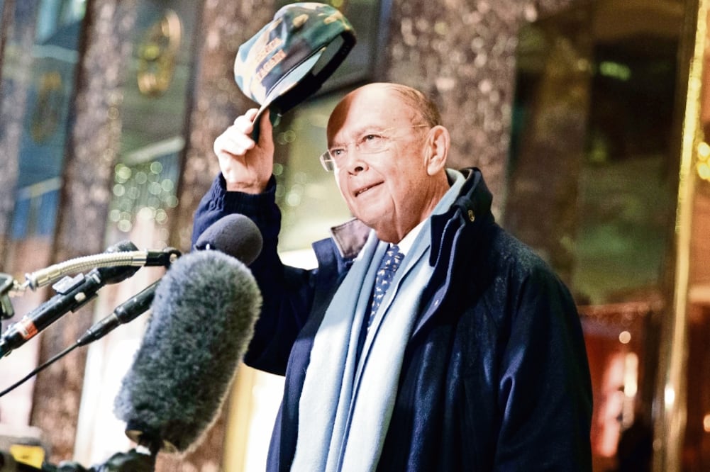 El inversionista multimillonario Wilbur Ross, nacido en Nueva Jersey en 1937 y quien es conocido como el “rey de la bancarrota”. (FOTO: EVAN VUCCI. AP)