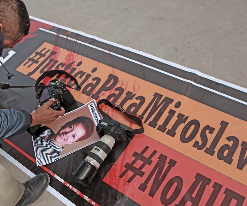 La periodista Miroslava Breach fue asesinada el 23 de marzo de 2017 en la ciudad de Chihuahua cuando salía de su casa para llevar a su hijo a la escuela. ARCHIVO EL UNIVERSAL