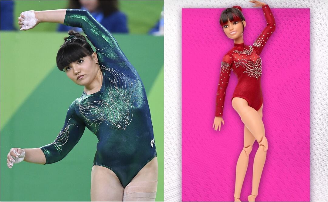 La gimnasta mexicana Alexa Moreno tendrá su propia muñeca. FOTO: ESPECIAL