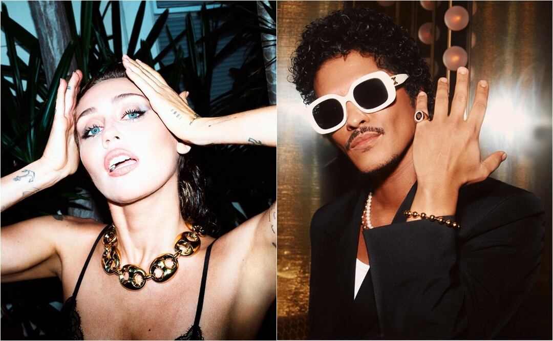 Demandan a la cantante Miley Cyrus por plagiar, supuestamente, a Bruno Mars.
Fotos: Instagram