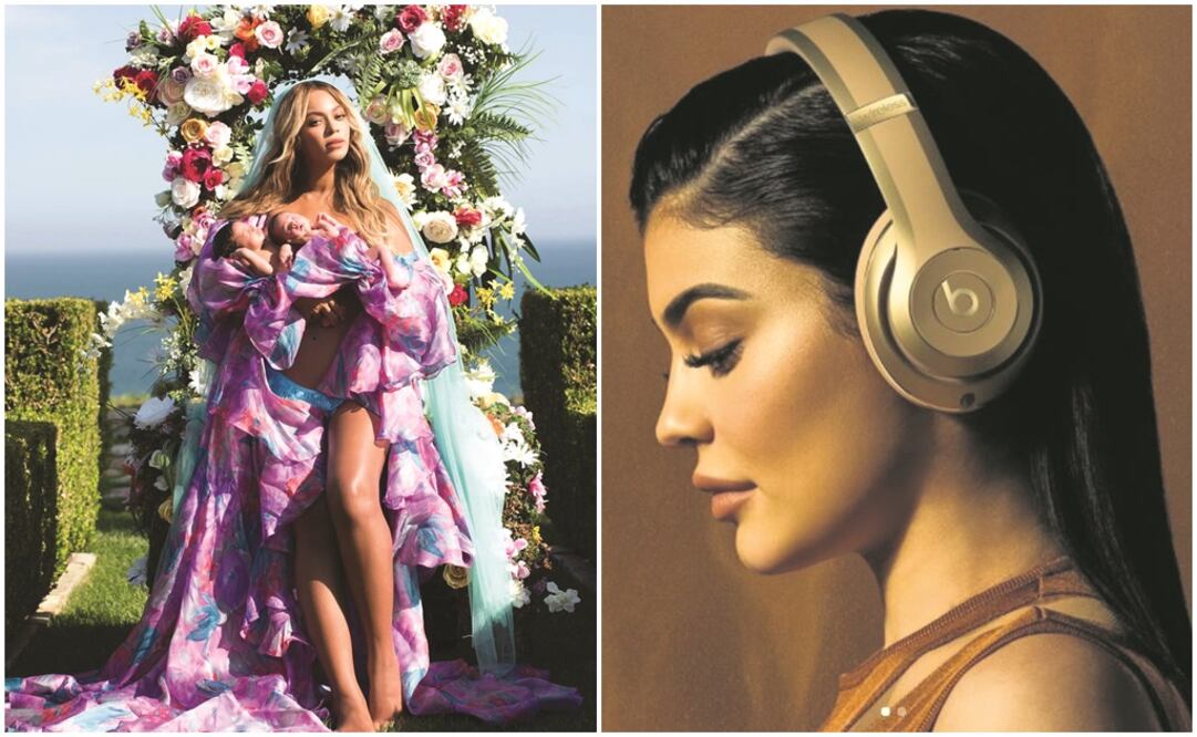 Bata de Palomo Spain de Beyoncé y Audífonos Balmain Beats de Kylie (FOTOS INSTAGRAM)