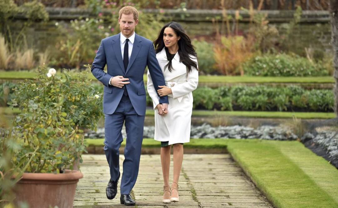 El príncipe Enrique y Meghan Markle Foto: AP