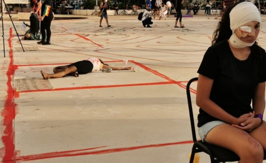 Víctimas de la impunidad cobran vida en "Museo Viviente" de Cancún
