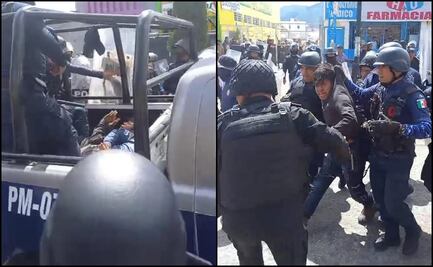 Arrestan a 10 indígenas tzotziles durante manifestación por detención de líder pandillero en Chiapas