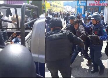 Arrestan a 10 indígenas tzotziles durante manifestación por detención de líder pandillero en Chiapas