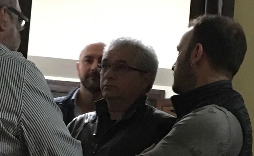 El exgobernador de Tamaulipas, Tomás Yarrington, al ser detenido en Italia. Foto: Archivo