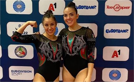 Las mexicanas Dafne Navarro y Mariola García ganan medalla de oro en trampolín sincronizado en Perú