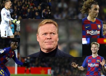 Barcelona y los ocho futbolistas intransferibles en la llegada de Koeman