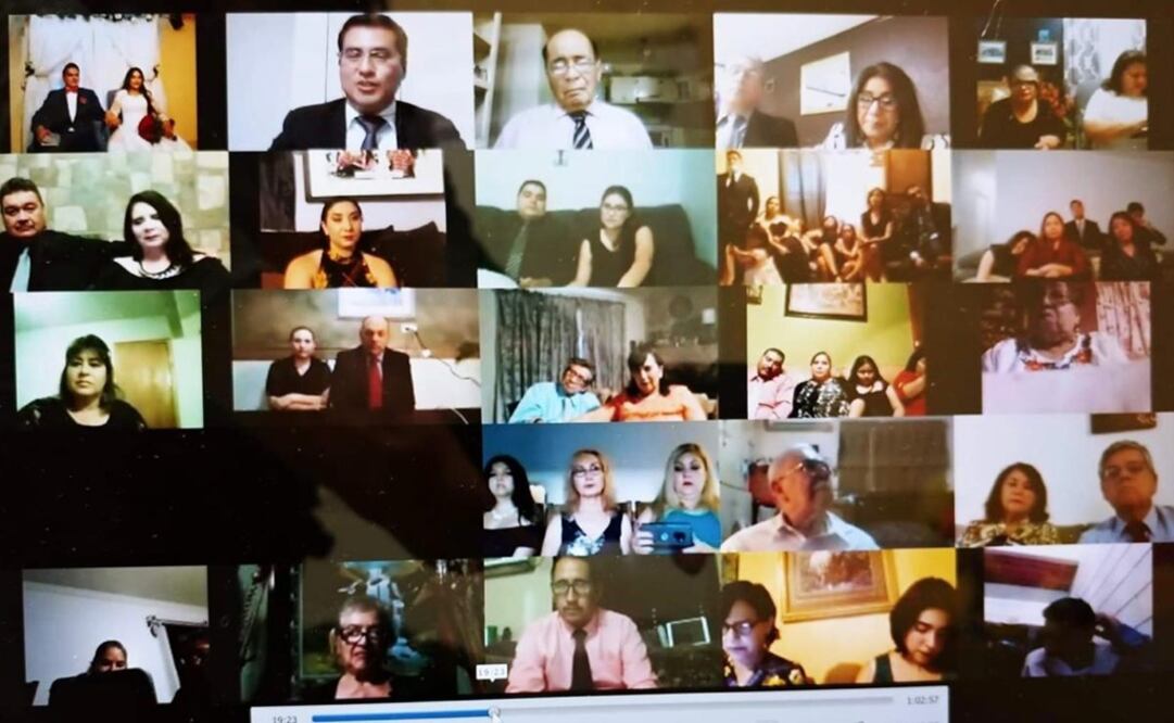 La boda pudo ser vista en vivo por sus invitados de la CDMX, Ciudad Juárez, Tijuana y Estados Unidos    Foto: Especial 