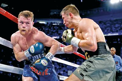 Ya planean el regreso del "Canelo" para septiembre