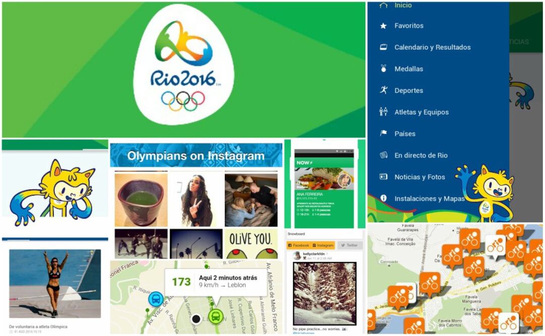 Rio 2016" es gratuita y se encuentra disponible en los idiomas inglés, portugués, francés y español