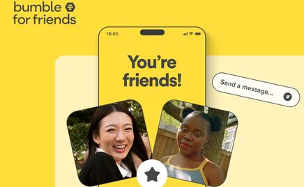 Bumble For Friends, la nueva app para encontrar amistades