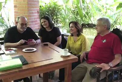 AMLO prepara discurso del sábado con "poesía" en su finca "La Chingada"