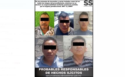 Encuentran posible narcolaboratorio en Edomex; hay 5 detenidos