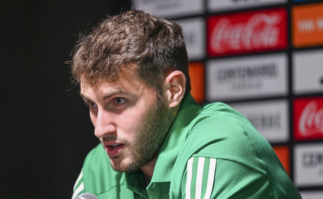 Santiago Giménez en el Día de Medios de la Selección Mexicana - FOTO: Imago7